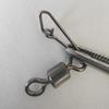 Heavy-Duty Stainless Steel Fishing Swivel with Safety Pin - American Barrel Copper Connector