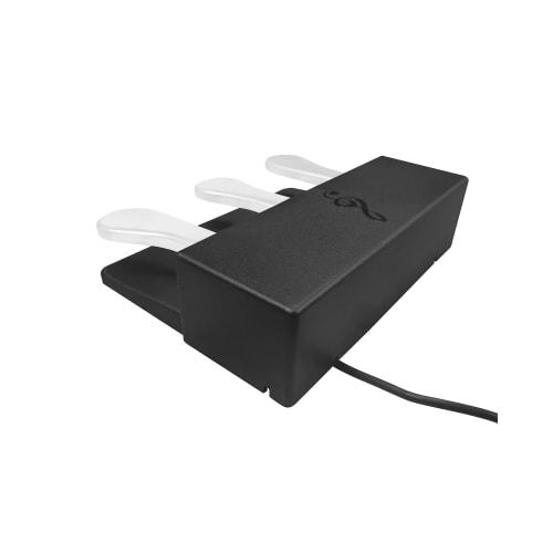 [For Longeye Compatible Models] Longeye Genuine 3-Pedal Multi-Function Pedal with Soft/Sostenuto/Sustain Functions for MOOD, MOLD2, FOLDPRO II, and FO
