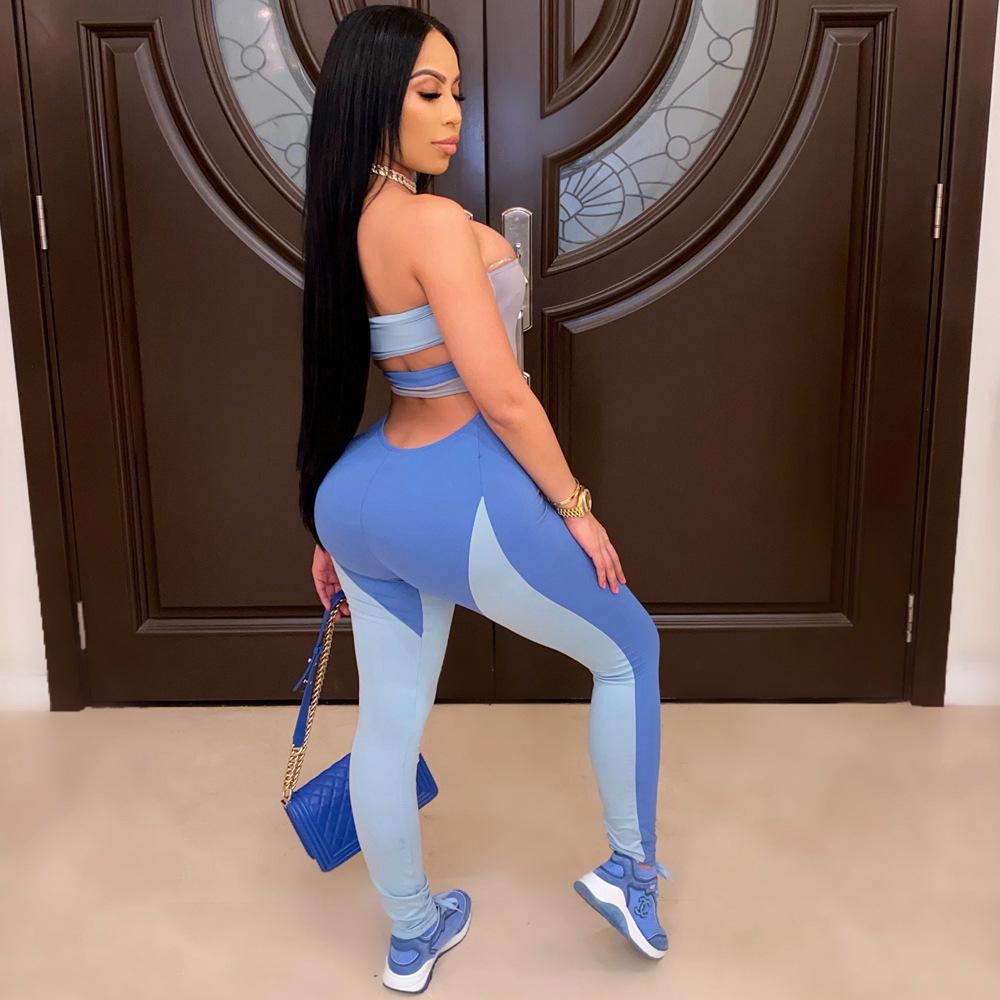 Léto Jaro Ženy Pochva seplétaná vyhloubená kombinéza Luk Šněrovací Dámský Trend Overal bez ramínek