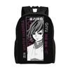 Demon Slayers Backpack for Women Men Waterproof College School Kokushibo Bag Printing Bookbag