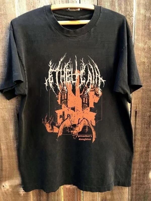 Этель Кейн  Дочь Проповедника  футболка с коротким рукавом классическая Репринт ГОРЯЧЕЕ!!! Футболка Unisex XXXXL