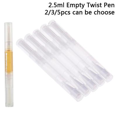 2,5 ml Rivitalizzante Cuticole Manicure Ammorbidire Penna Strumento Olio Cuticole Unghie Penna Vuota
