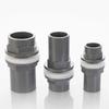20/25/32mm Thickened PVC Drainage Pipe Connector for Fish Tanks and Gardens, 2pcs