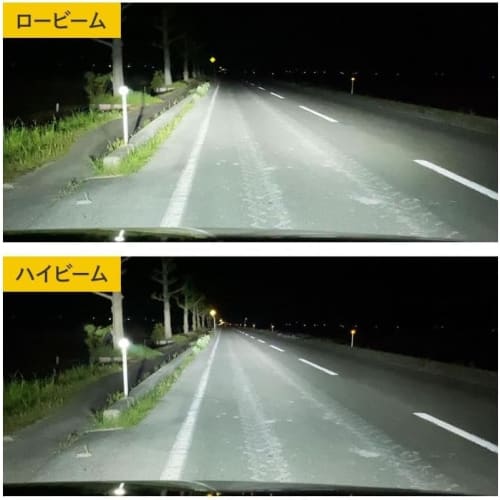 HID Shop H4 38700cd LED Headlight Hi/Lo Switching Explosive Light Vehicle Inspection Compatible White 12V 2 Pieces Set of 1 I Series (Alpha)