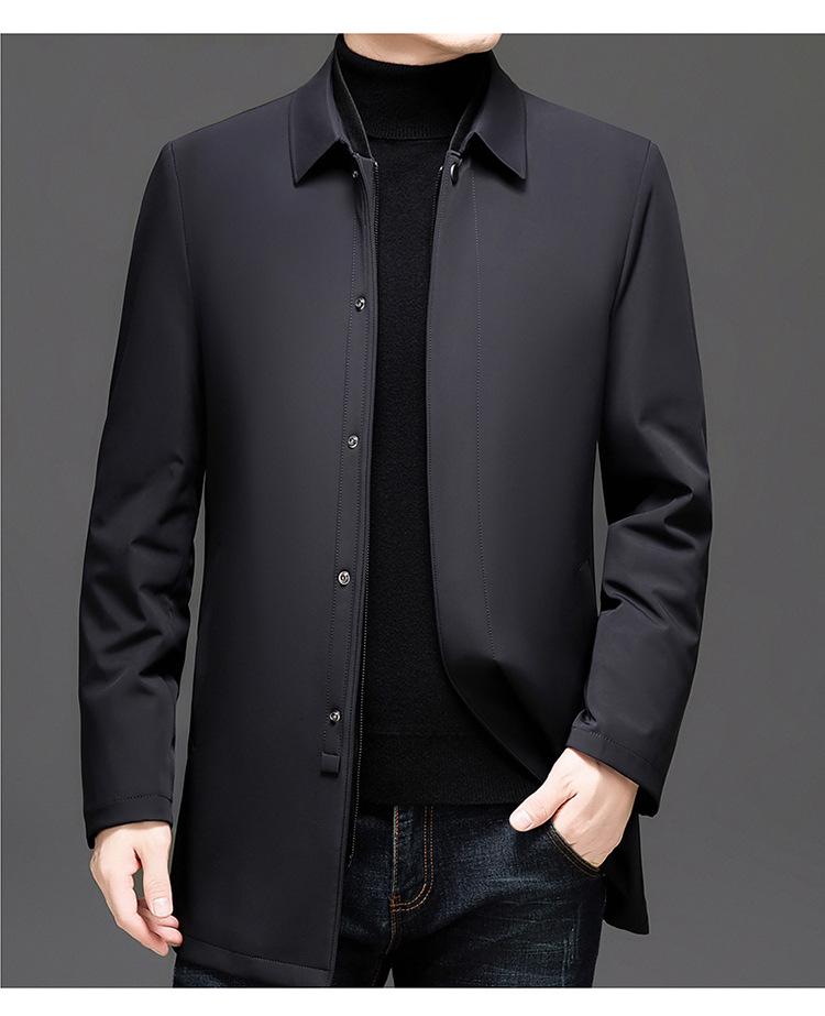 Men's Winter Coat with Detachable Liner: Insulated Jacket for All Ages