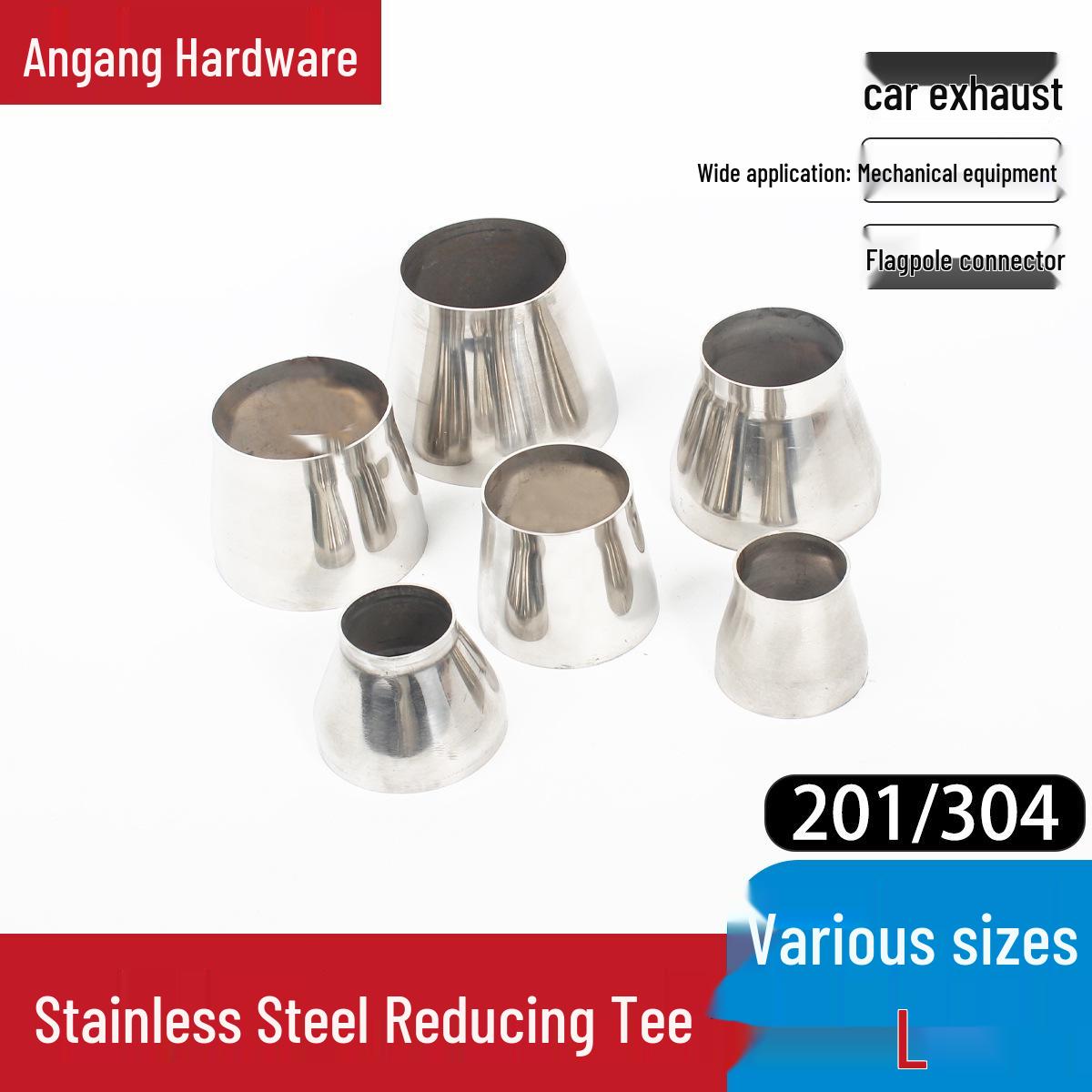 

201 Stainless Steel Eccentric Reducer, Welded Seamless Concentric 304 Pipe Fittings 201 Eccentric Reducer 51×38×1.2mm