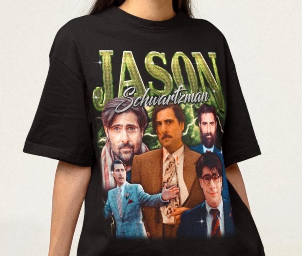 Unisex Jason Schwartzman Shirt - American Actor Shirt,Celebrity Tee,The Spot