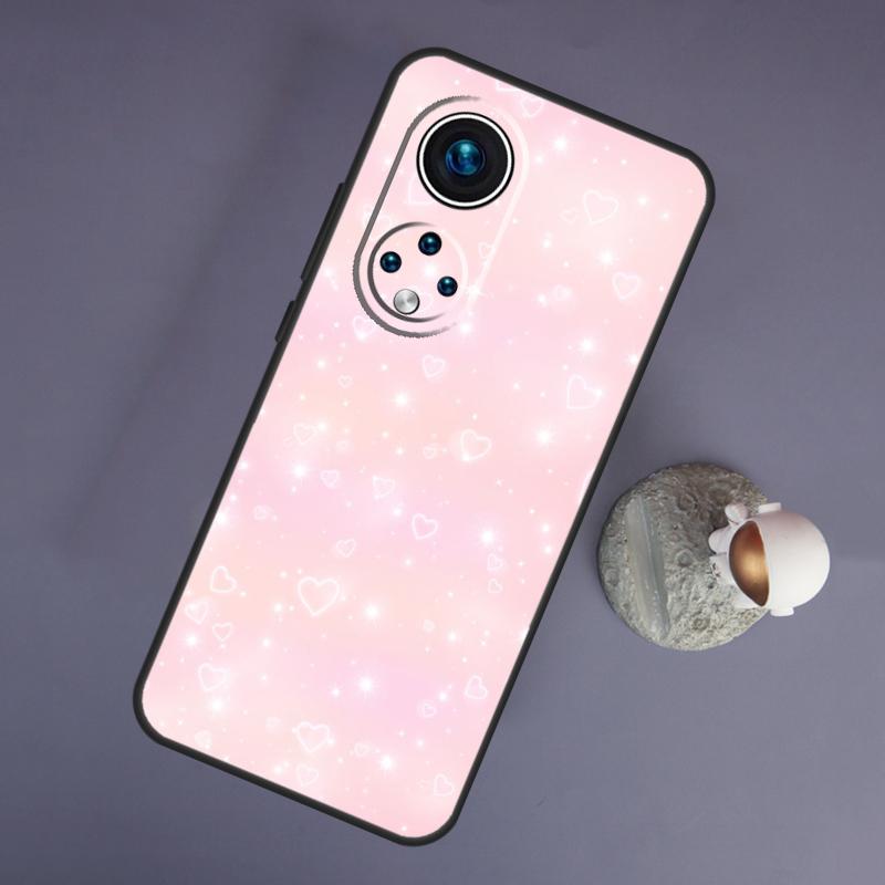 

Пастельно-розовый чехол для Huawei Honor Magic 5 Lite 70 50 X8 X9 a P20 P30 P40 P50 P60 Pro P Smart Nova 9 5T Huawei P30 Pro