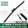 Rear Windshield Wipers Blades,Premium All-Season Wiper Blades For BMW 3 Series F31 320d 330d 335d 316d 318d 2011-2019