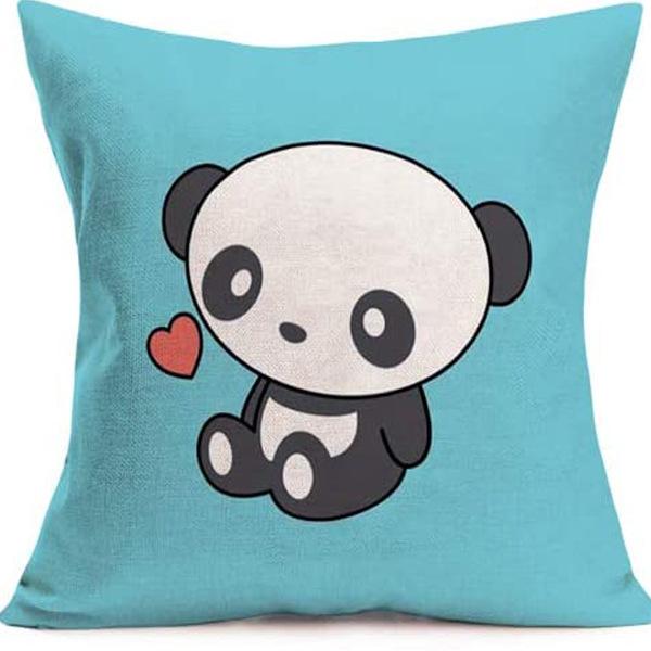 Nordic Cartoon Animal Pillow Cover Cute Printed Linen Pillow Home Ornament Sofa Car Premium Durable Quality Useful