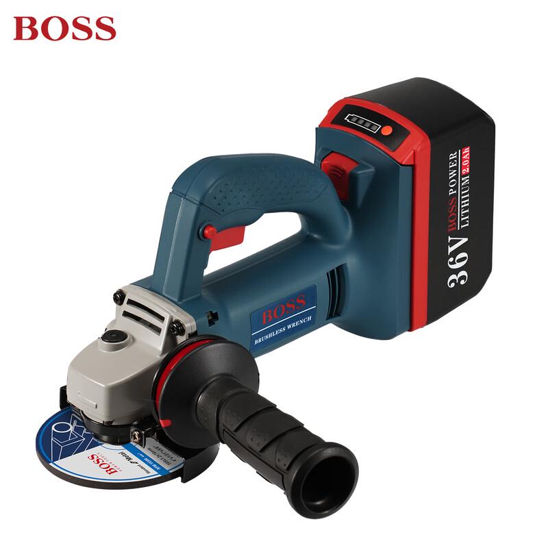BOSS BS-7203(m10) Cordless Angle Grinder and Polisher CN plug (adapter included)