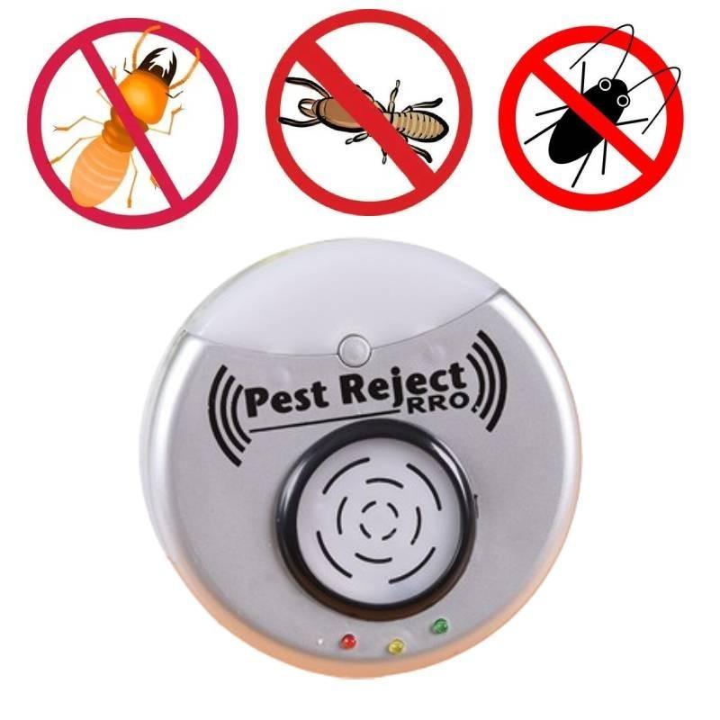 Repellente per parassiti ad ultrasuoni Dispositivo elettronico per il controllo di insetti e roditori Colore Argento