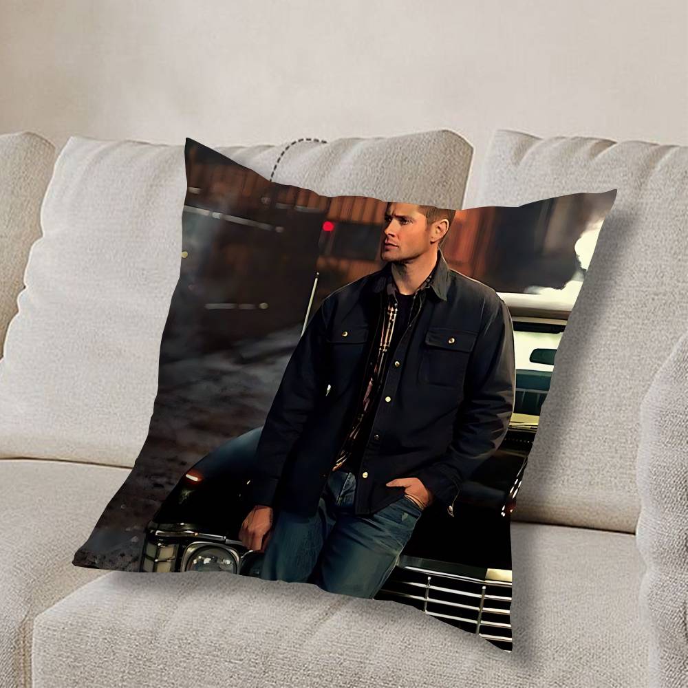 S-Supernatural TV Series Pillow Case Pillow Case Living Room Sofa Cushion Cover Suitable For Home Bedroom Room Decoration