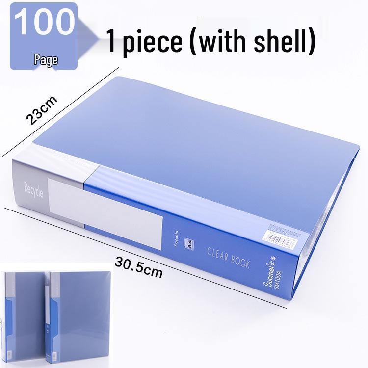 A4 mehrschichtige Seitenabtrenner und Dokumentenordner für Ringordner (20-100 Blatt)