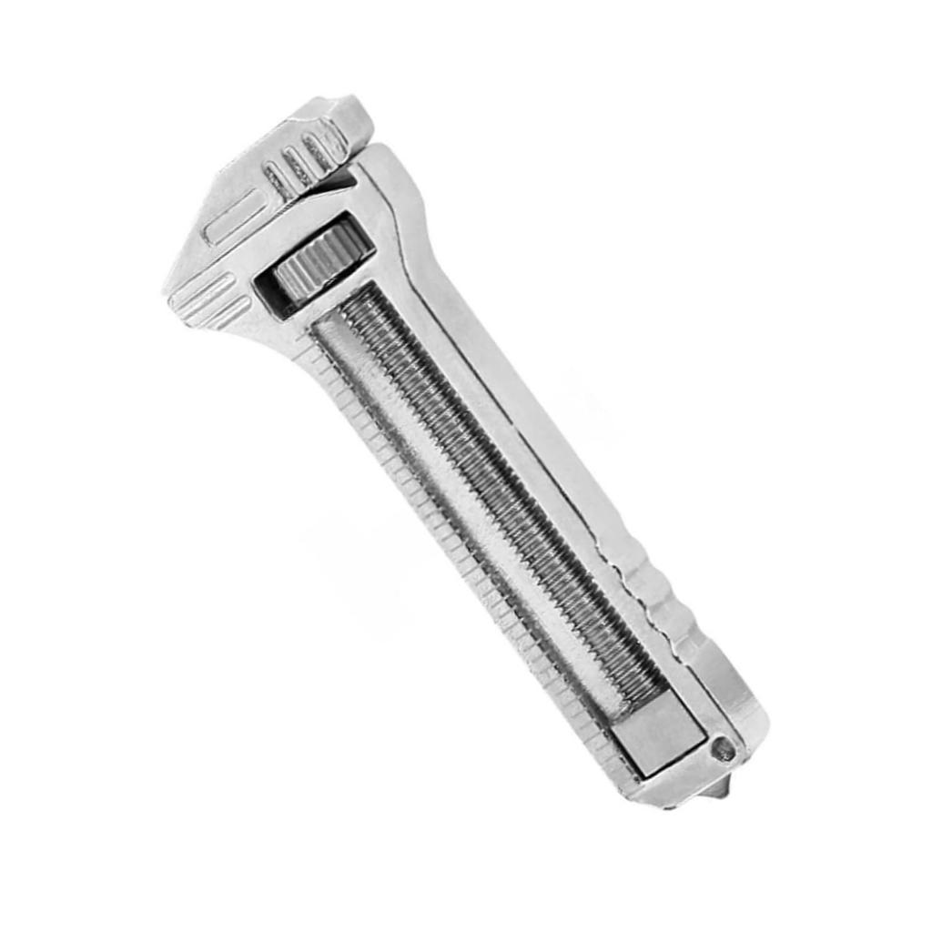 Compact Ti Multitool Mini Adjustable Wrench Bottle Opener Nail Puller Portable Multifunctional Tool