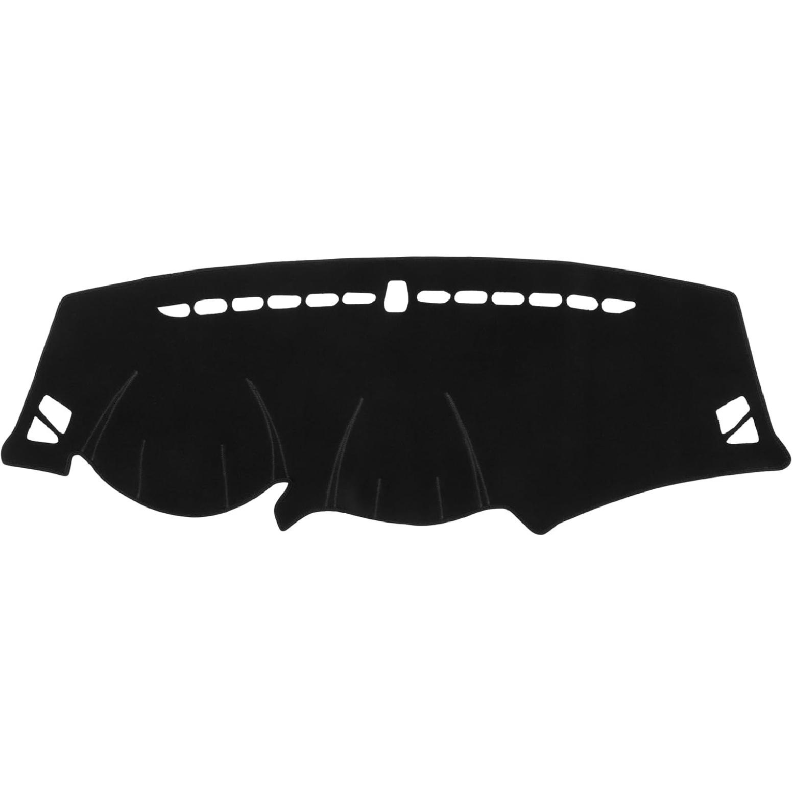 Car Dashboard Cover Compatible for Hyundai Tucson 2010-2015, Protective Polyester Black Center Console Interior Trim Dash Cover Mat