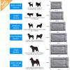Dog Beds Crate Pad for Medium/Large Dogs Fit Metal,Ultra Soft, Washable & Anti-Slip Kennel Pad for Dogs Cozy Sleeping Mat,Gray 36inch