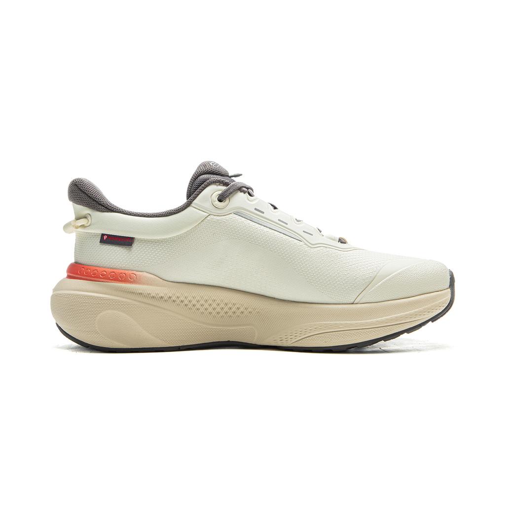 Li Ning SOFT PLUS 2 Cushioning Slip Resistant Abrasion Resistant Height Increasing Low top Casual Shoes Women's AGLV084-7