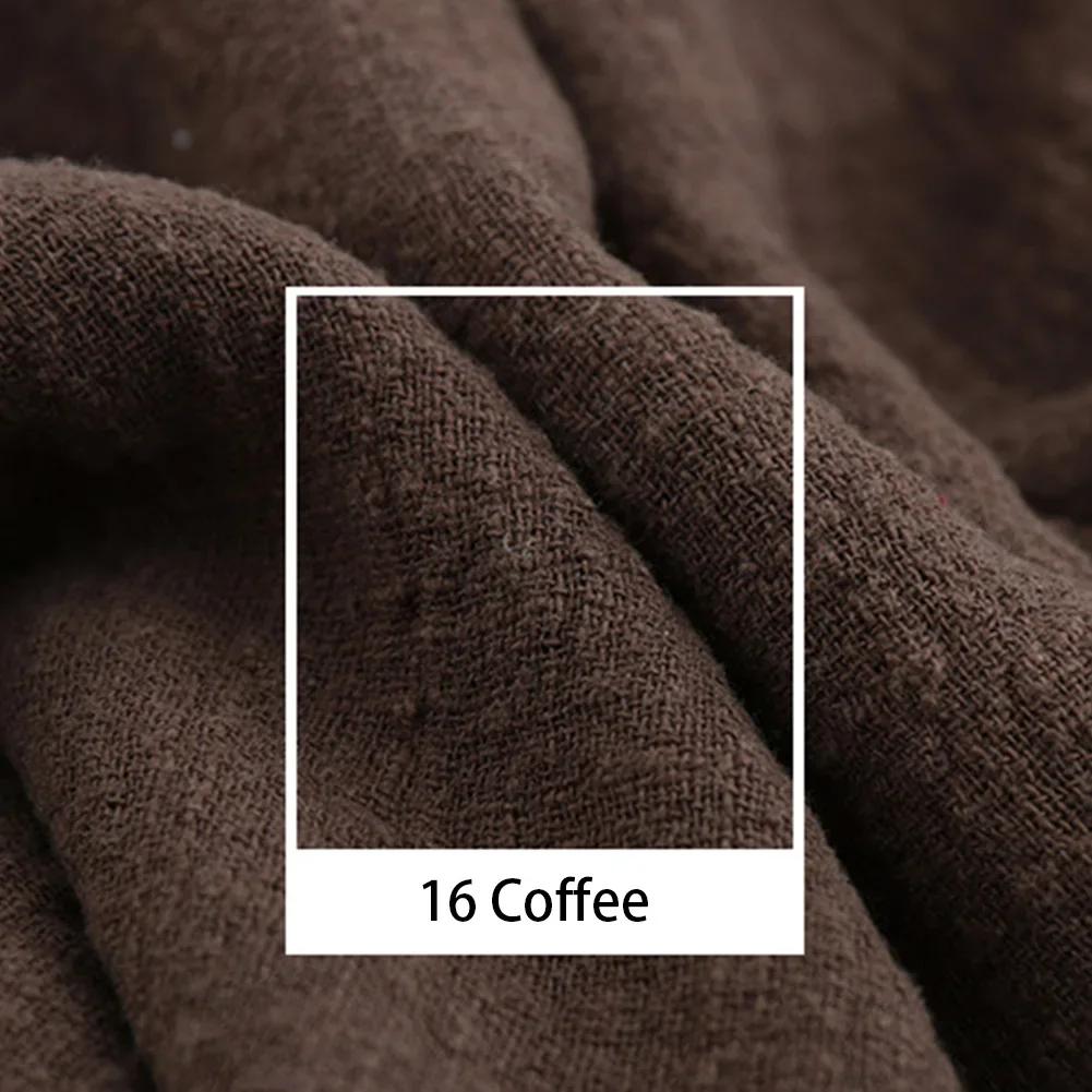 Rustic Gauze Table Runners, Retro Burr Texture Cotton Napkins Wedding Table Runners for Wedding Party Christmas Table Decoration 40x200cm коричневый