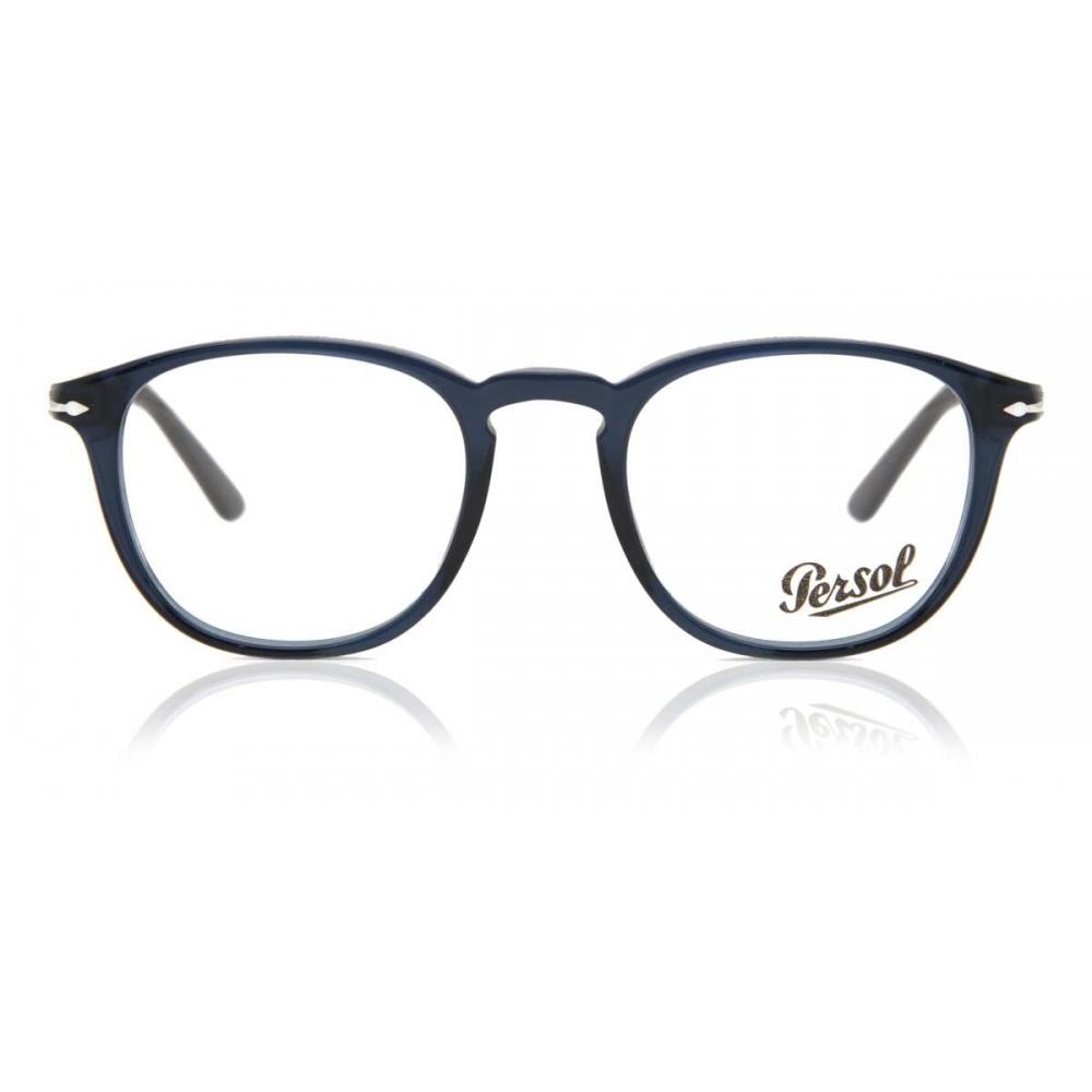 

Persol Po3143v Galleria 900 1141 Men Eyeglasses Transparent Blue/49-21-145