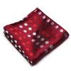 Men's Striped Jacquard Pocket Square for Weddings and Business Suits