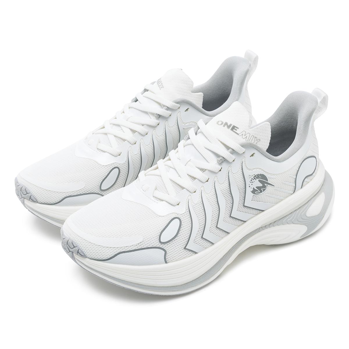 

ONEMIX 2024 новые кроссовки Orca, новые амортизирующие мужские кроссовки, нескользящие дышащие легкие женские уличные кроссовки 35 слоновая кость