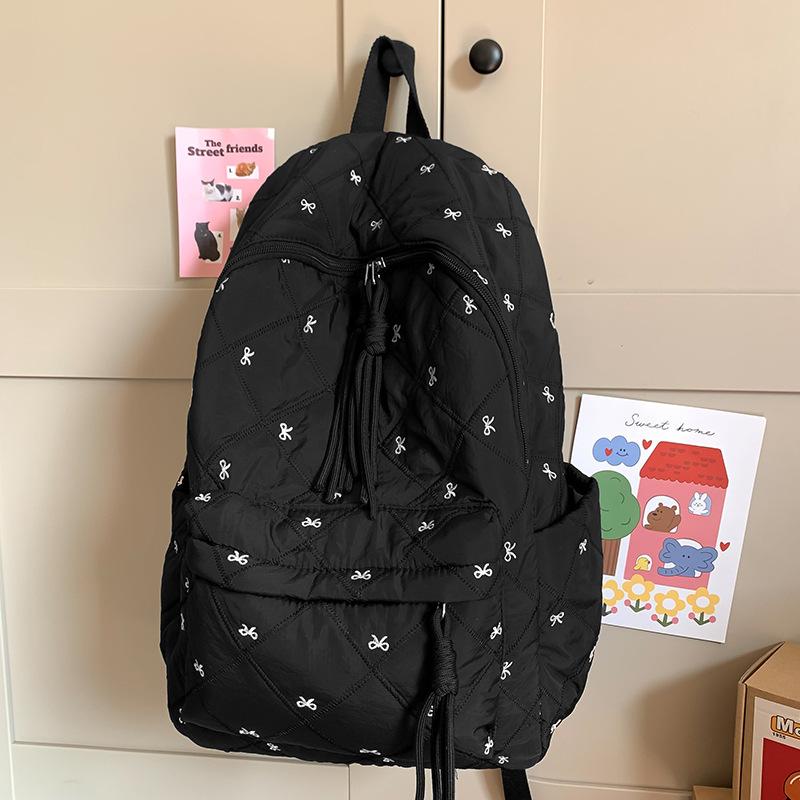 School Bag Children, Primary School Students, Girls, Cute High-value Plaid, Junior High School Students, Backpack,.
