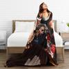 Chris Brown  Blankets Quality Warm  Throw Blanket Winter Decorative Outdoor Street Trend Bedspread