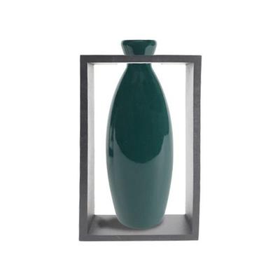Gerahmte Blumenvase Einzigartige Qualität für Heimdekoration, Blumentopf, Mitteltisch,