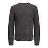 Jack And Jones Mens Textured Long-Sleeved Jumper