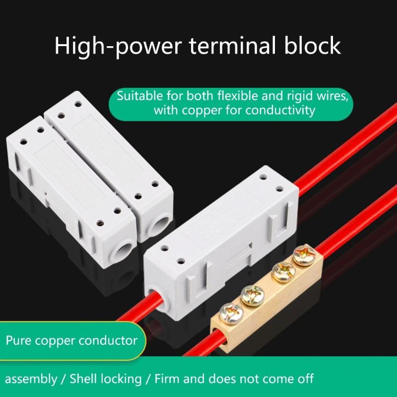 Modular Junctions Terminals Allowing Quick Installation Flexible Mounting Terminals Block Multiple Configuration Option
