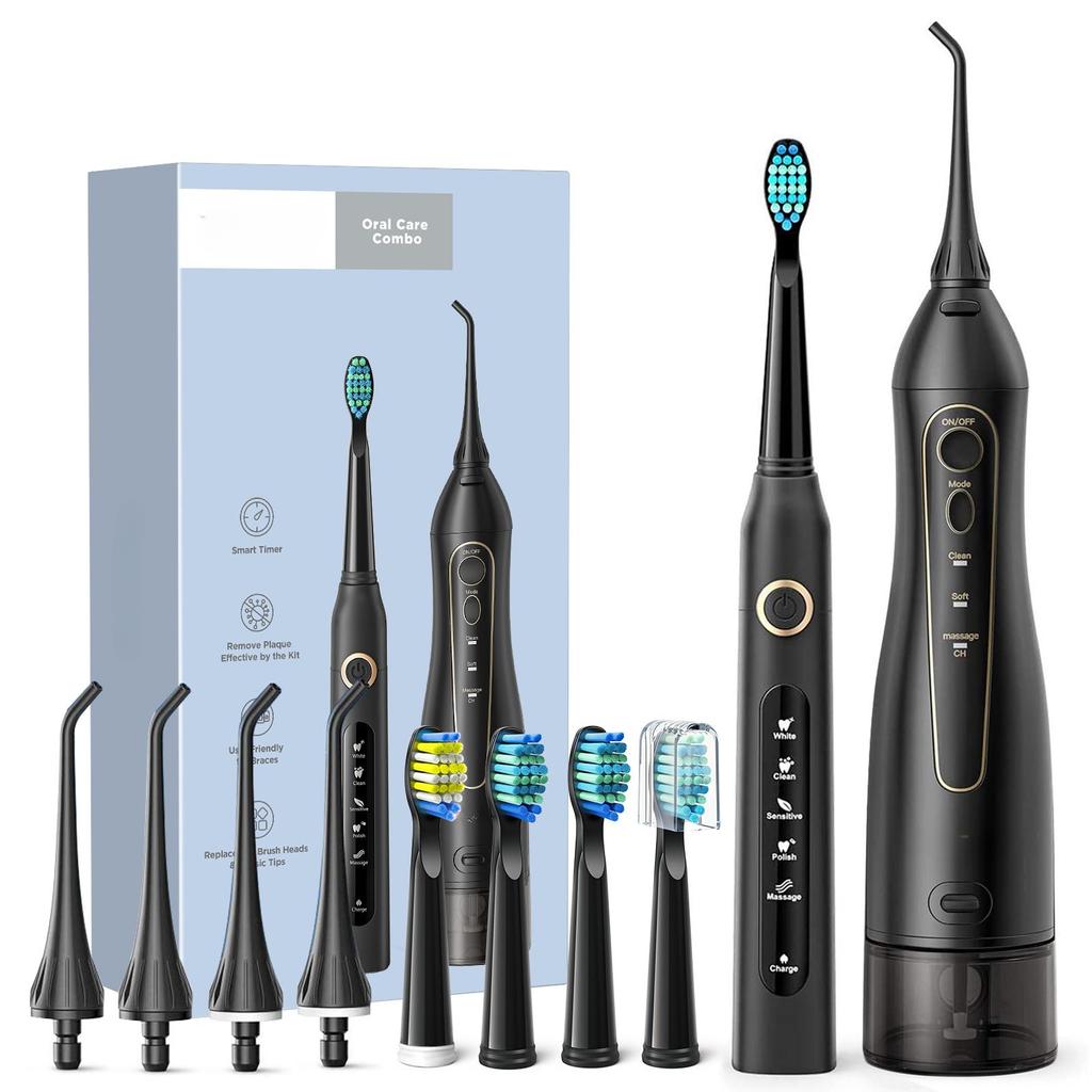 300ml Smart Portable Oral Irrigator USB Rechargeable Dental Water Flosser Jet Irrigator Dental Teeth Cleaner 3 Modes