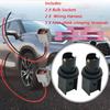 2 Pcs Side Marker Light Park Lamp Bulb Socket Wiring Harness Connector Pigtail Plug for Ford Mustang 2005-2023 Ranger 2019-2023 Maverick 2022-2024
