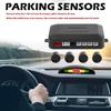 Car Parking Sensor System for 24V Vehicles, Buses Black ABS Backup Monitor Detector Assistant