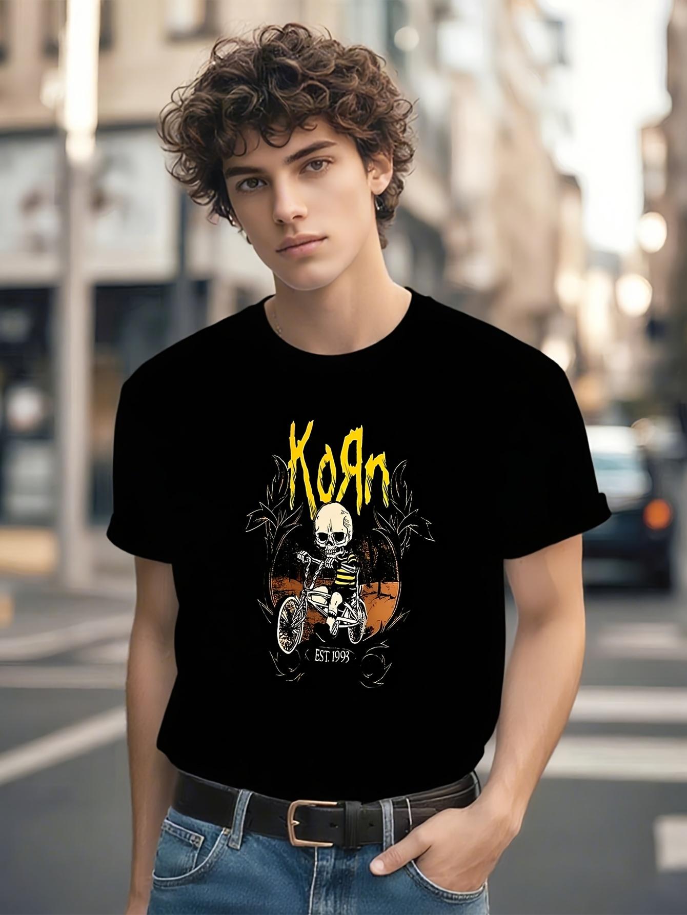 KORN Punk Rock Band Graphic Tshirt Graphic Tshirt - Follo... M