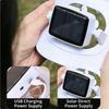 Adjustable Sun Hat Feature Solar Charging Build-in Cooling Fan Ideal For Beach Vacations And Camping Trip