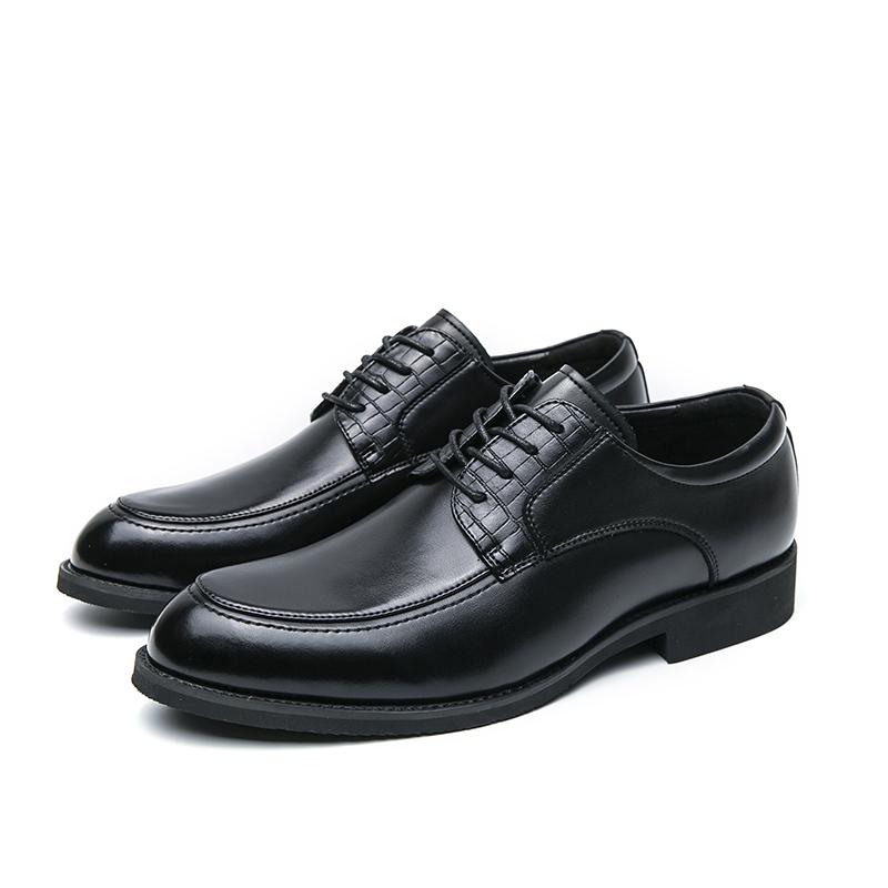 Men’s Derbys Dress Formal Business Leather Shoes Men Retro Tuxedo Wedding Blazers Saddle Casual Shoes Large Size