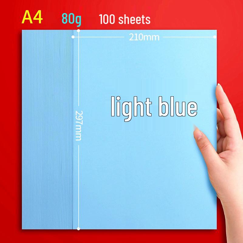 A4 Colored Printing and Origami Paper - 10 Colors