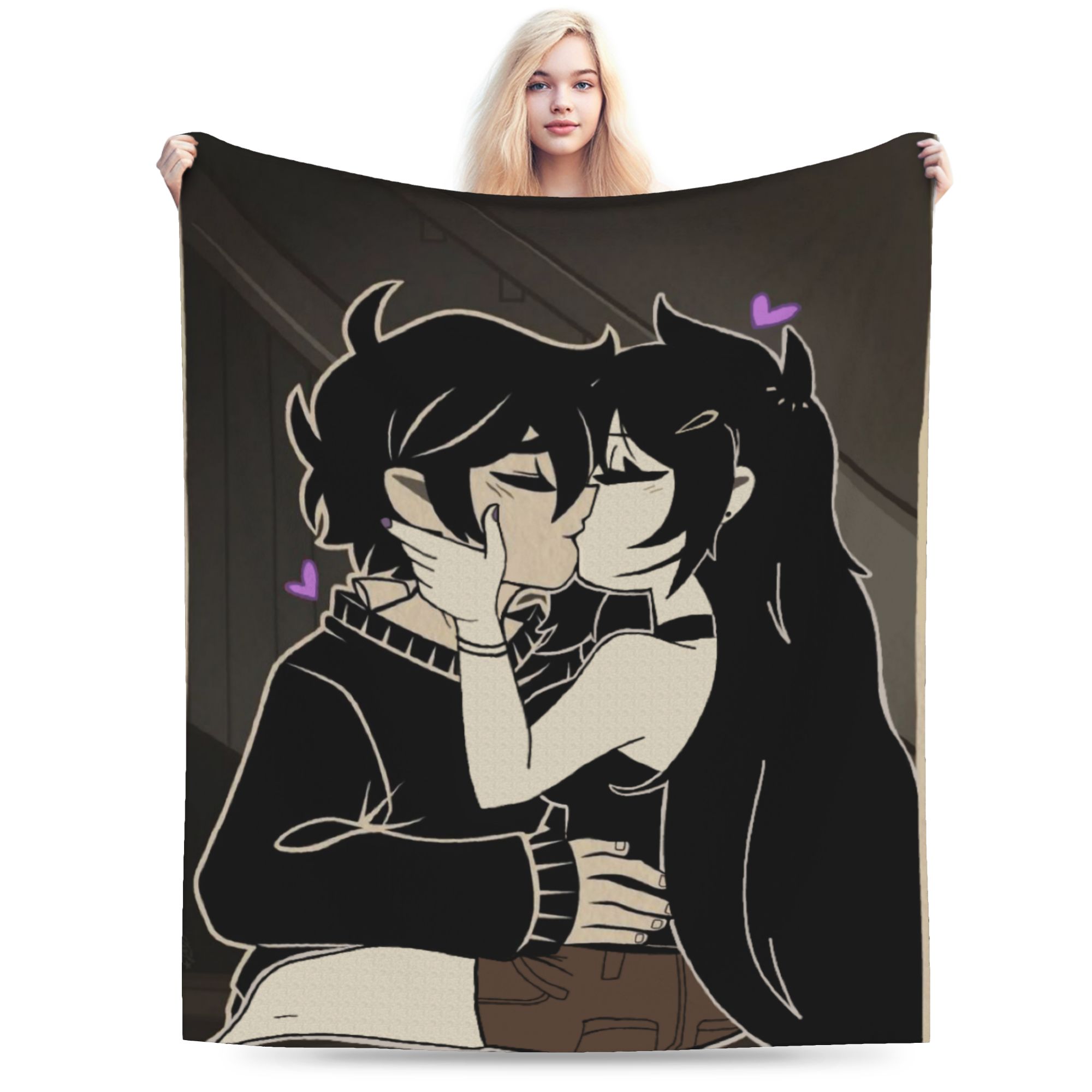 TCOA-The Coffin Of A-Andy And Leyley Blanket Super Soft Throw Blanket Winter Adults Girls Outdoor Travel Bedspread 75X95CM