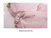 Women's Milky Pink Stand-Up Collar Down Jacket: Winter 2024, Loose, Thick College Style Coat.