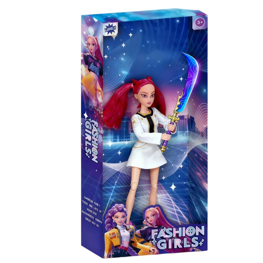 NEU Neues Puppenspielzeug Beliebter Anime Kpop Teufelsjäger Action-Puppe Rumi Mila Zoe Plastikpuppe DIY Spielzeug Mädchen Festival Geschenk