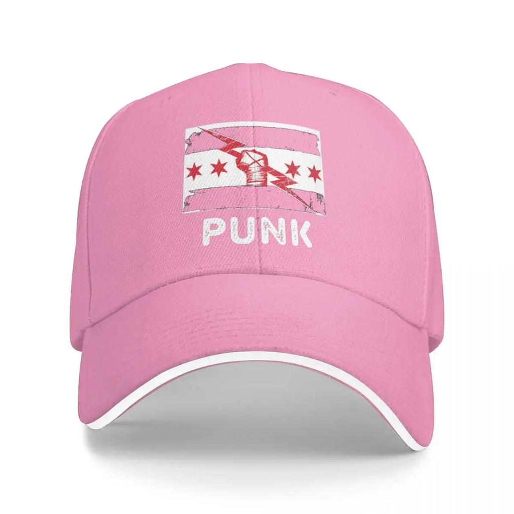 New CM Punk Wrestling Trucker Retro Baseball Caps Casquette Unisex Hats