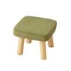 Non-Skid Solid Wood Small Foot Stool Soft Shoe Changing Chair Small Footstool Ottoman  Office