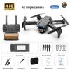 E99 Folding Drone with 4K Dual Cameras: Four-Axis Aerial Photography, Fixed Height, Remote Control Airplane Toy K3.