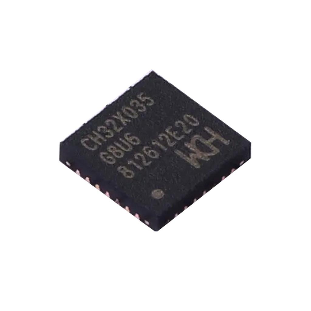 CH32X035G8U6 QFN28 32-bit MCU Chip - High Performance Integrated Circuit