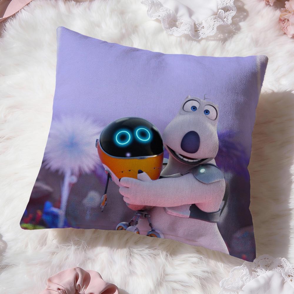 Cute B-Backkom Cushion Cover Premium Comfort Reversible Pillow Cove -Two in One Design for Any Room & Car Interior