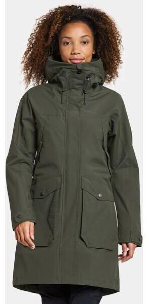 Куртка Didriksons Thelma Parka 10 (504812) WNS Parka глубокий зеленый