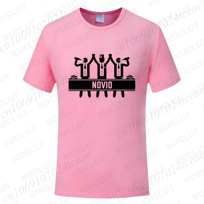 Spanisch Herren Single Abschied Junggesellenabschied Party Truppe T-Shirt Bier für den Bräutigam T-Shirts Team des Bräutigams Trauzeuge Oberteile Hochzeitshemd