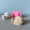 Multi Purpose Silicone Craft Mold For Resin Art Wax Creations Skull Snail Shaped DIY Decors And Gift Making