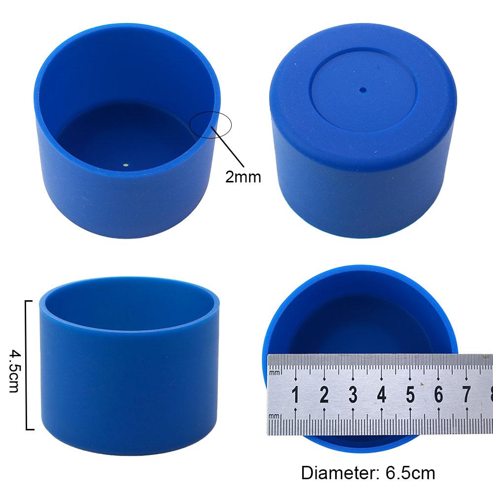 18 Colors 6.5CM Silicone Heat Insulation Bottom Cover 65MM Cup Bottom Cover Anti Slip Sleeve Sheath Coasters Bottom Ring